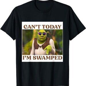 Cant Today Im Swamped Funny Meme Sarcastic Quote Fan Gift Graphic T Shirt 159